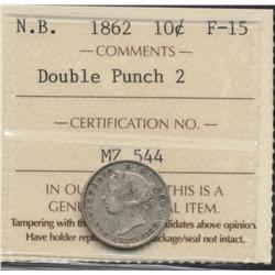 1862 New Brunswick Ten Cent