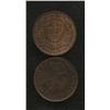 Image 1 : Nova Scotia Half Cent 1861 & 1864