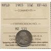 Image 1 : 1903 Newfoundland Ten Cent
