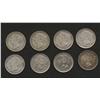 Image 1 : Lot of 8 Newfoundland Twenty Cents