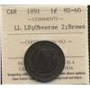 Image 1 : 1891 Large Date Large Leaves One Cent