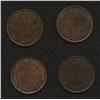 Image 2 : Lot of 4 One Cents