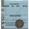 Image 1 : 1871 Five Cent