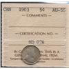 Image 1 : 1903 Five Cent