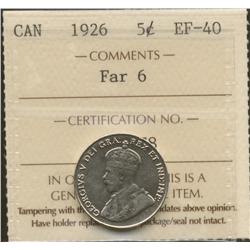 1926 Five Cent
