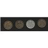 Image 2 : Lot of 4 Five Cents