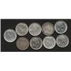 Image 1 : Lot of 9 Five Cents