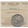 Image 1 : 1872 H Twenty Five Cent
