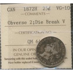 1872 Twenty Five Cent