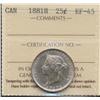 Image 1 : 1881 Twenty Five Cent
