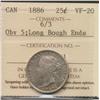 Image 1 : 1886 Twenty Five Cent