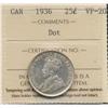 Image 1 : 1936 Twenty Five Cent