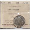 Image 1 : 1951 Twenty Five Cent