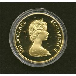 1982 $100 Gold Coin