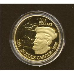 1984 $100 Gold Coin