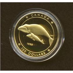 1988 $100 Gold Coin