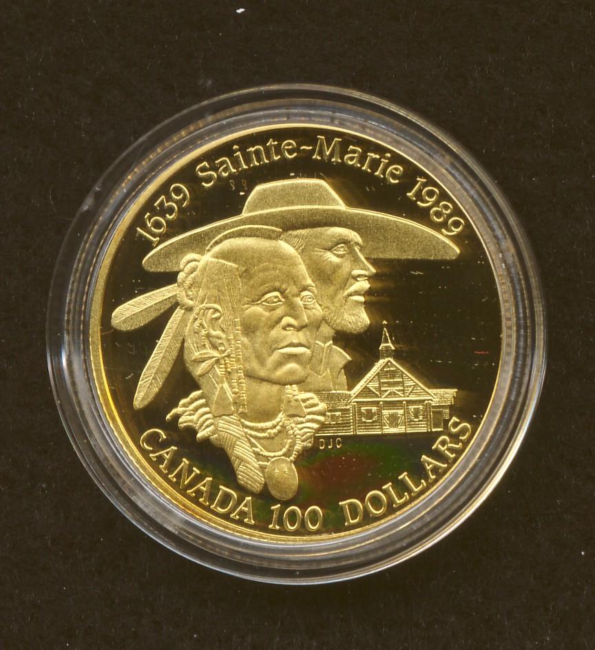1989 $100 Gold Coin - Geoffrey Bell Auctions