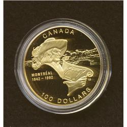 1992 $100 Gold Coin