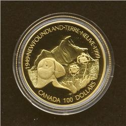 1999 $100 Gold Coin