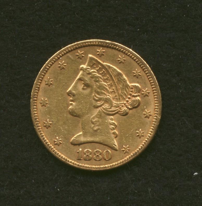 1880 5 Gold Coin 1880-5-gold-coin
