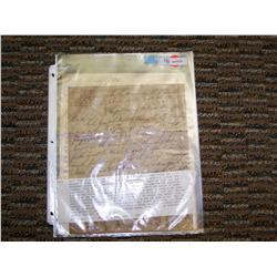 Black America Historic Letters