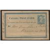 Image 1 : 1881 Post Card Sussex Cancelation