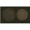 Image 1 : Lot of 2: H. Gagnon & Cie St. Roch & Montreal Tokens