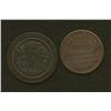 Image 2 : Lot of 2: H. Gagnon & Cie St. Roch & Montreal Tokens