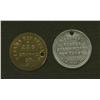 Image 1 : Lot of Two Tokens: Ottawa Key Trust & H.Barnard Hamilton