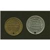 Image 2 : Lot of Two Tokens: Ottawa Key Trust & H.Barnard Hamilton