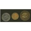 Image 1 : Lot of Three F.X. Paquet, Ottawa Tokens