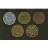 Image 2 : Lot of Five C.M.B.A. Tokens