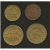 Image 1 : Lot of Four Grand Bazar, Ottawa Tokens