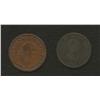 Image 2 : Lot of Two Nova Scotia Genuine British Copper Tokens