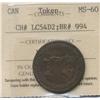 Image 1 : 1815 Lower Canada Half Penny Token 