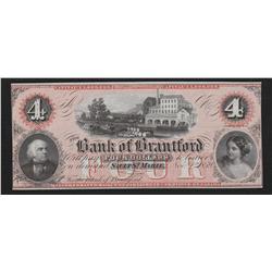 1859 Bank of Brantford Remainder