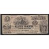 Image 1 : 1857 City Bank $4