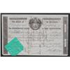 Image 1 : 1839 Commercial Bank of New Brunswick Share Certificate