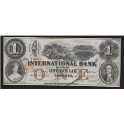 1858 International Bank $1