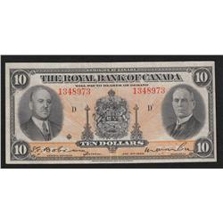 1935 Royal Bank of Canada $10