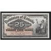 Image 1 : 1900 Dominion of Canada Shinplaster 25 Cents
