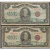 Image 1 : 1923 Dominion of Canada $1 - Lot of 4