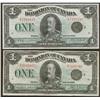 Image 3 : 1923 Dominion of Canada $1 Lot of Six Notes