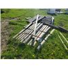 Image 1 : SMALL LOT OF APPROX 12 6FT FARM FENCE POSTS