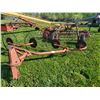 Image 1 : HAY RAKE AND VINTAGE MASSEY FERGUSON THRASHER