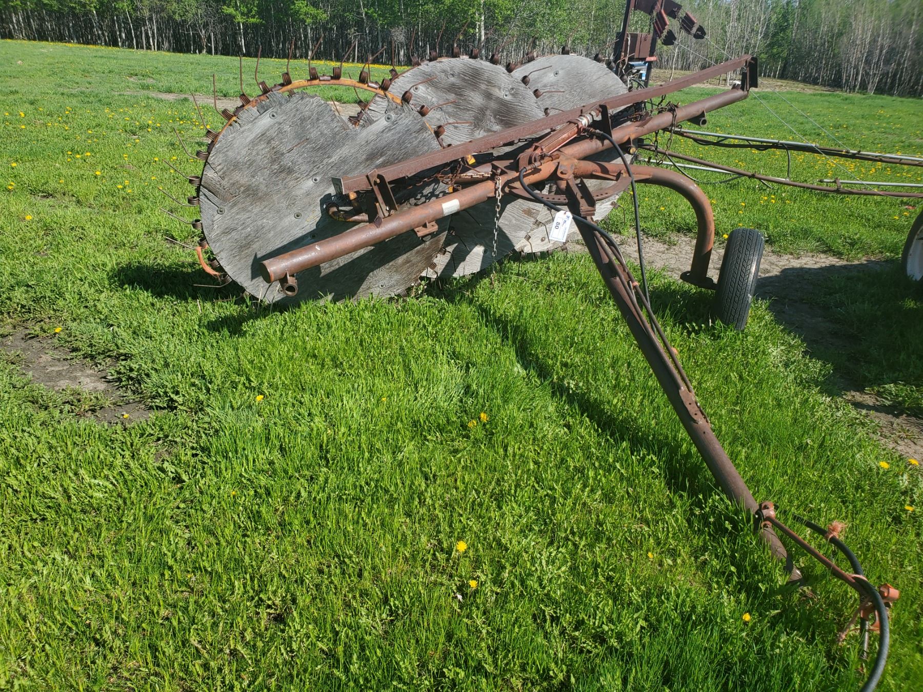 VINTAGE MORRIL RAKE MODEL M5 SIN # 11171, HAS WEAR & TEAR SUITED FOR ...