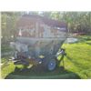 Image 7 : GREY FERTILIZER TRAILER 66"X64" BOX, WORKING ORDER UNKNOWN, *PARTS ONLY*
