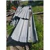 Image 1 : LOT OF ASSORTED GALVANIZED  ROOFING TIN