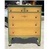 Image 1 : FRENCH COUNTRY ANTIQUE DRESSER (MATCHES LOT 3 AND LOT 5)