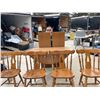 Image 18 : ETHAN ALLEN MAPLE AND BIRCH TABLE AND 4 CHAIRS